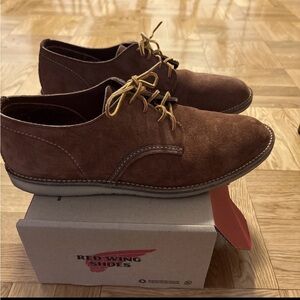 Red Wing Shoes Men's Chocolate Brown Oxfords
